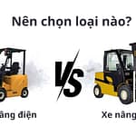 So sánh xe nâng điện và dầu: Loại nào tốt hơn?