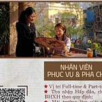TUYỂN DỤNG NHÂN VIÊN PHỤC VỤ NHÀ HÀNG