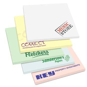 sticky notepad