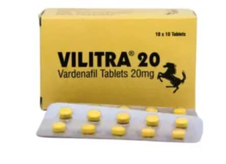 Vilitra 20mg- Vardenafil tablets