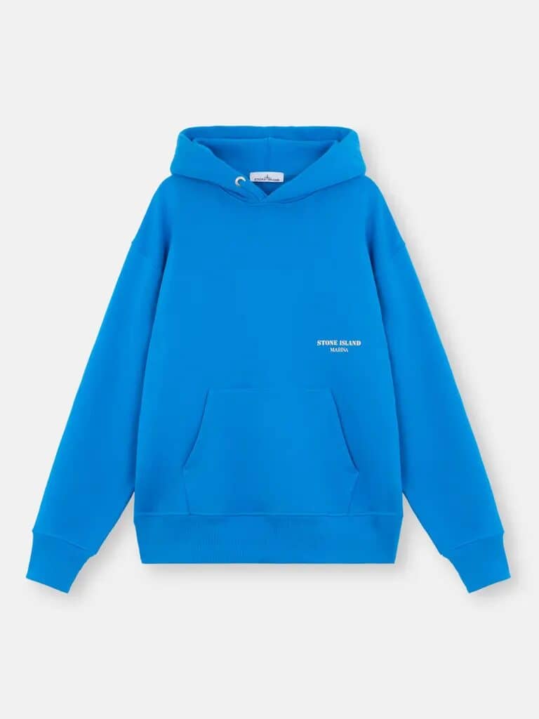 Bright-Blue-Stone-Island-Hoodie