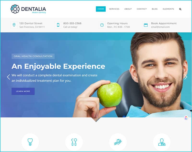 dentalia theme template