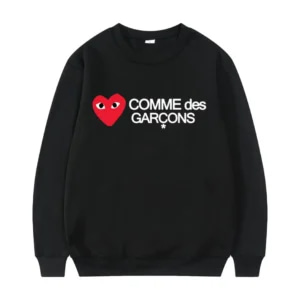 Comme Des Garcons Letter Logo Sweatshirt 300x300 1